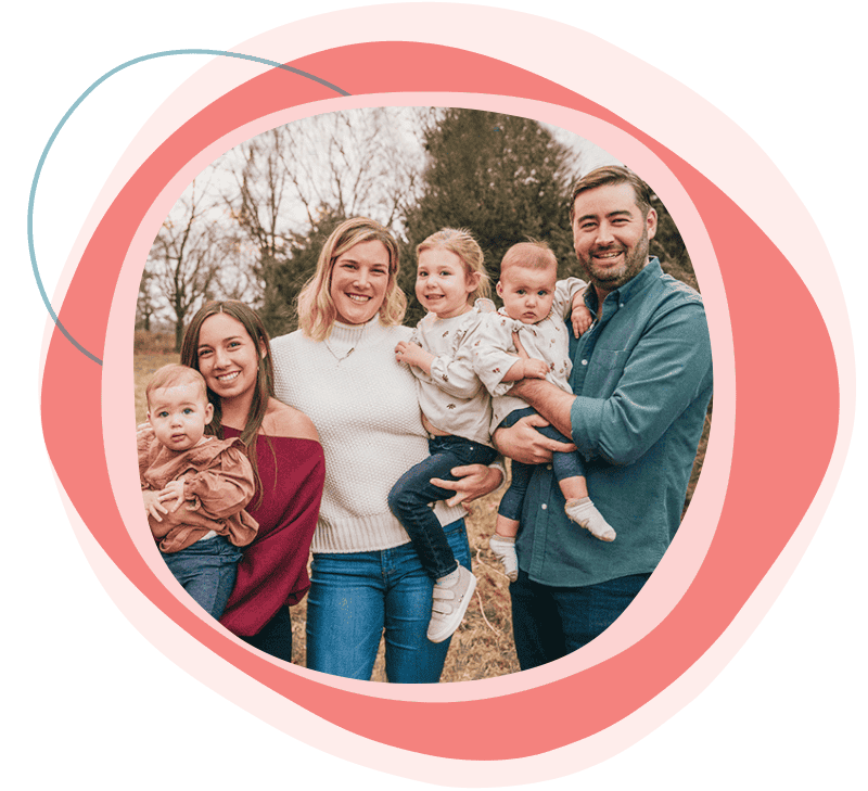Host family with au pair.